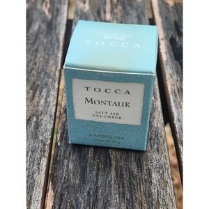 Tocca Montauk Salt Air Cucumber Candelina Mini Candle 1.2oz / 34g NIB